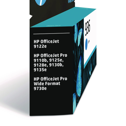 HP 936 Cyan Ink Cartridge (4S6U9LN) - Image 14