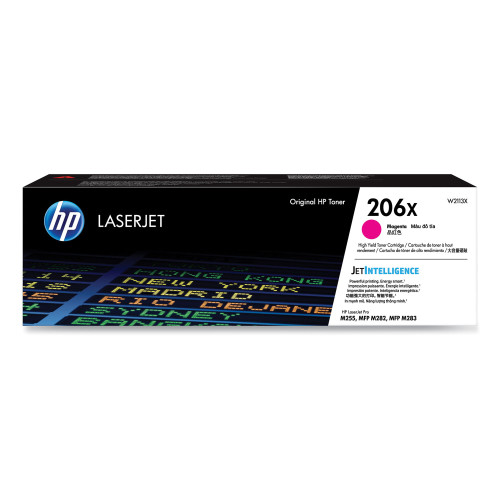 HP 206X High Yield Magenta Toner Cartridge W2113X