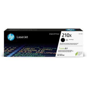 HP 210X High Yield Black Toner Cartridge (W2100X)