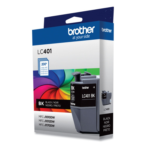 Brother LC401BK Black Ink Cartridge - Image 2