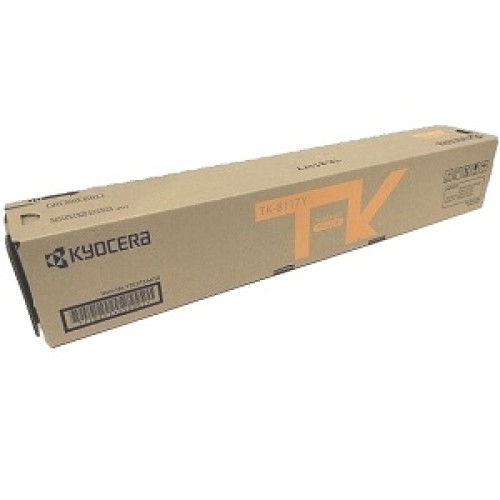Kyocera TK8117Y Yellow Toner Cartridge
