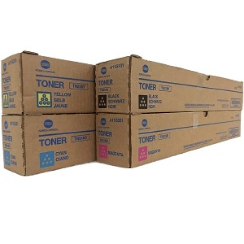 Konica Minolta TN216 Toner Cartridge Set