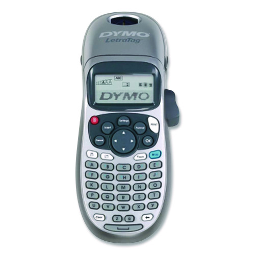 DYMO LetraTag 100H Label Maker, 2 Lines, 4.72 x 10.43 x 3.31 (1749027)