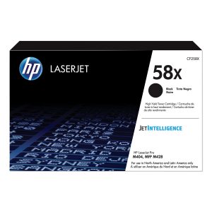 HP Genuine OEM CF258X (HP58X) HP 58X High Yield Black Original Laserjet Toner Cartridge (10K YLD)