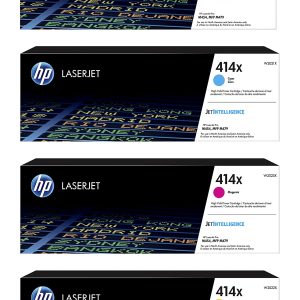 HP 414X High Yield Toner Cartridge Set