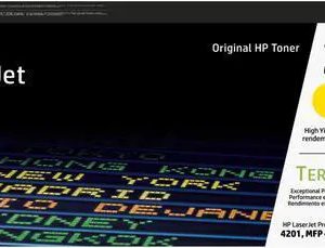 HP OEM W2102X 210x Yellow Laser Jet toner Cartridge 5500 YLD