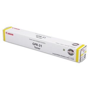 Genuine OEM 2802B003 (GPR31) GPR-31 Yellow Toner Cartridge (27K YLD)